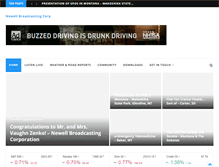 Tablet Screenshot of newellbroadcasting.com